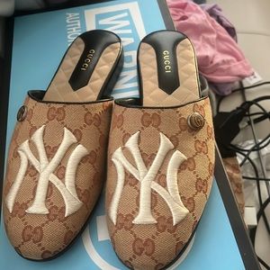 Gucci Yankee mules size 37  1/2